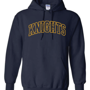 CS Knights Outline Hoodie