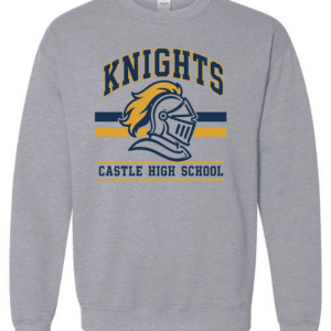 CS Retro Knight Crew Neck Grey
