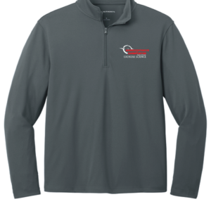 WP ladies quarter zip ES GREY LK112