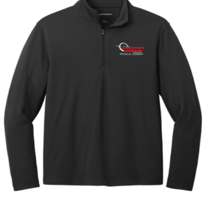 WP mens quarter zip PT BLK K112