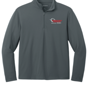 WP mens quarter zip PT GREY K112