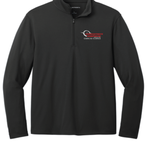 WP mens quarter zip ES BLK K112